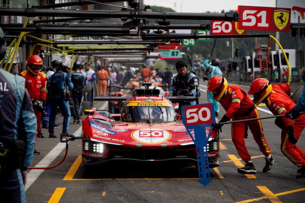 Nicklas Nielsen sikrede podie på sidste stop inden Le Mans.
(Foto: Ferrari Media)